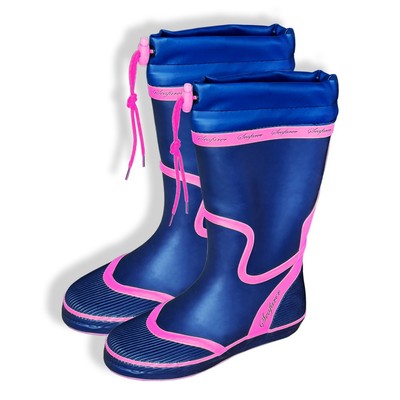 i-Smalls Women's Waterproof Wellington Boots Durable Rubber Wellies