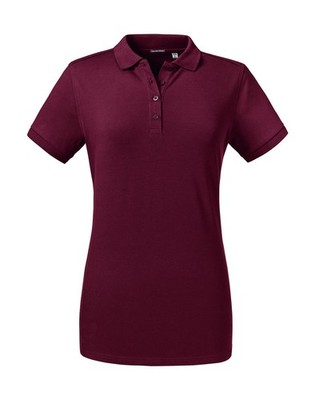 4er Pack Russell Damen Ton in Ton Poloshirt tailliert Tailored Stretch R-567F-0 