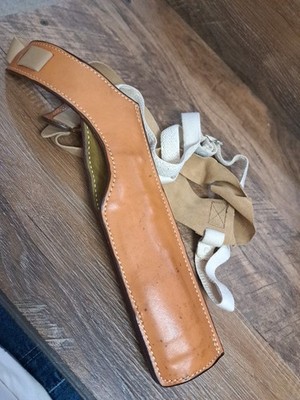 Vtg Safariland Suede Lined Right Hand Shoulder Holster For 5'' 1911 Lg. Auto