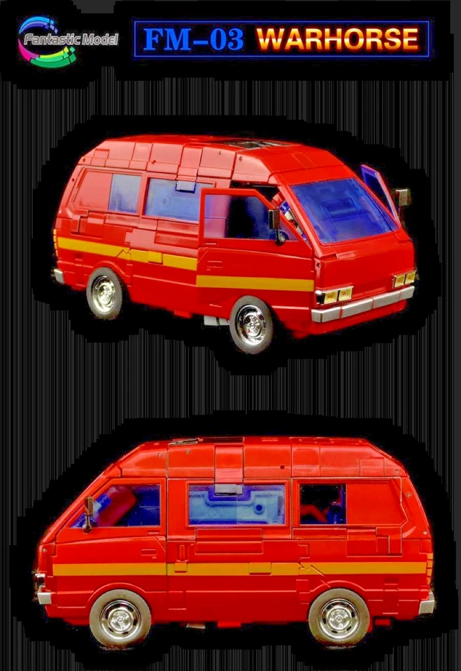 IN ARRIVO ITALY Fantastic Model by FansToys FM-03 WARHORSE aka IRONHIDE FM03 NEW - Immagine 3 di 4