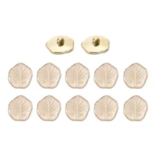 12Pcs Shank Buttons, 30mm/1.2" Vintage Decorative Sewing Buttons, Beige