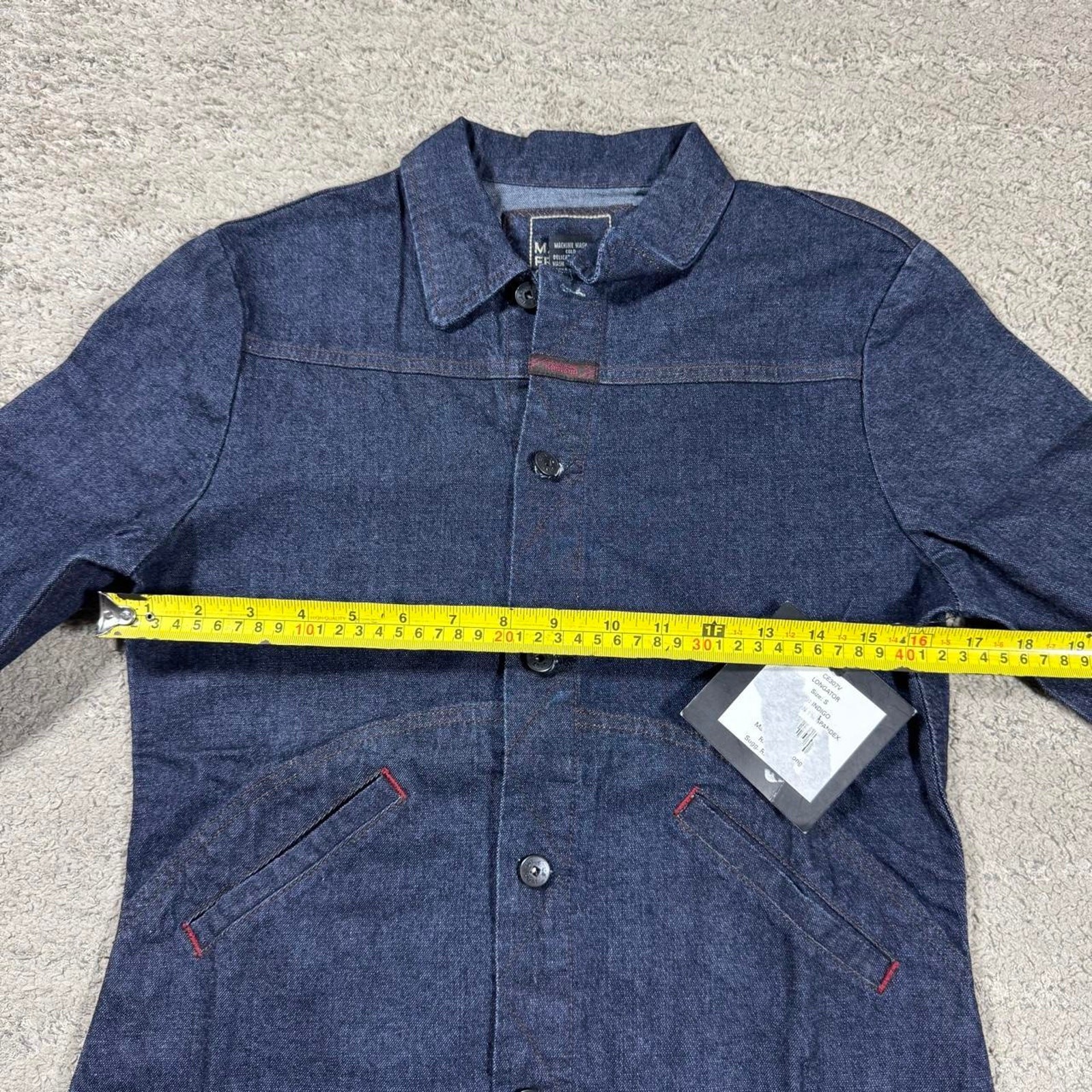 NWT Y2K Marithé + François Girbaud “Longator” indigo … - Gem