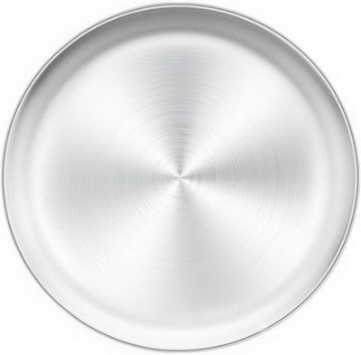 12 Inch Stainless Steel Pizza Pan - round Oven Baking Tray, Healthy & Heavy Duty