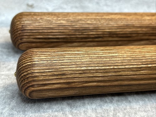2 HandCrafted Laminate Wood Cudgel, Shillelagh, Primitive Weapon, Martial Arts - Picture 14 of 24