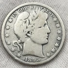 1895-O Barber Half Dollar 90% Silver New Orleans 50c US Coin - Better Date