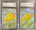 SEQUENTIAL CGC 9 10 PIKACHU 088 BLACK STAR PROMOS ADVENTURE CHEST POKEMON