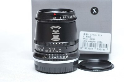 Artisan 17mm F1.4 Wide Angle Large Aperture Lens For Fujifilm Fuji X Mount