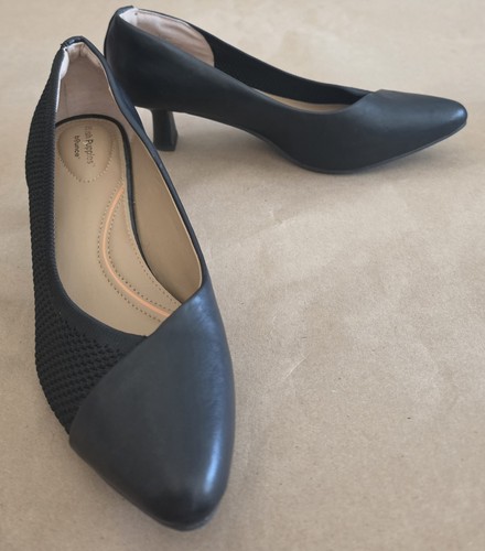 Hush Puppies Women's Heels Black Formal Classic Pump Shoes