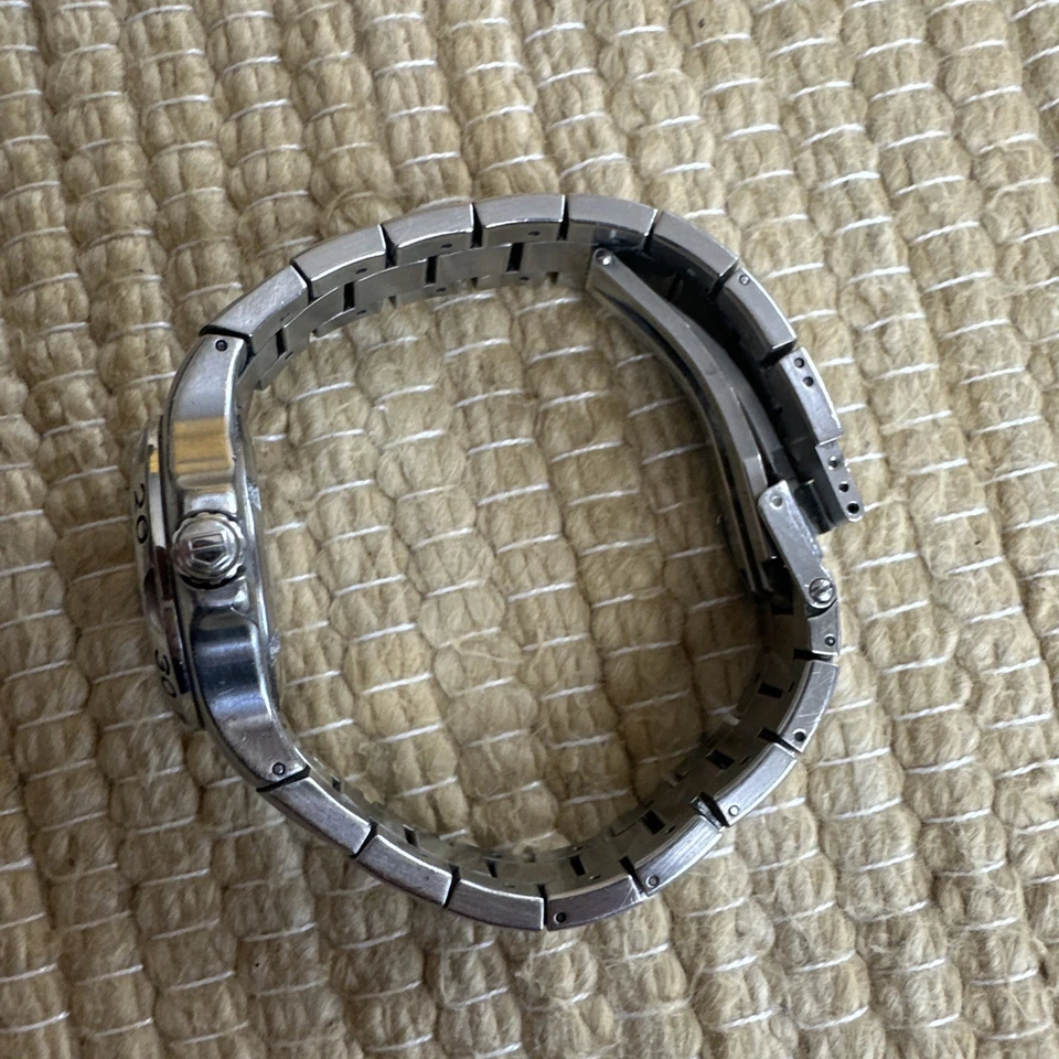 TAG HEUER KIRIUM, WOMENS WL1313, BLUE DIAL WORKING - Image 3 of 4