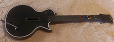 GUITAR HERO Wireless Les Paul Gibson PS3 Black No Dongle UNTESTED
