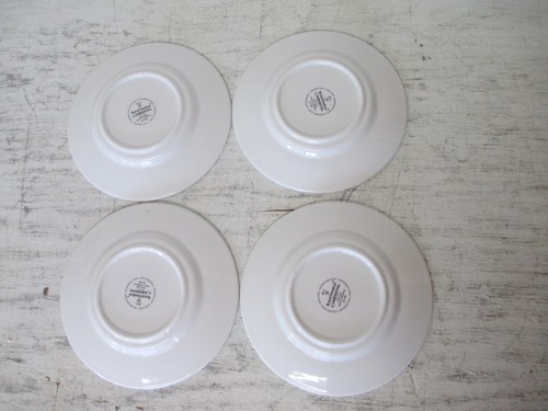 Set of 4 Royal Doulton England CARMINA Coffee Saucers 6-1/4” - MINT COND. - Picture 3 of 4