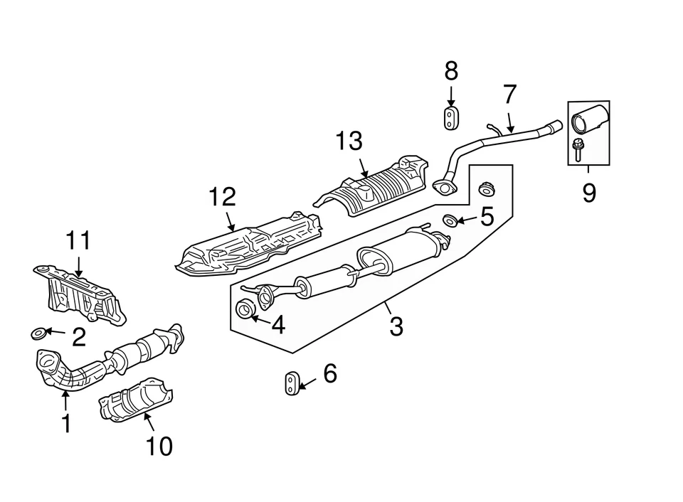 Junta de escape original Honda 18229-S6M-003 Foto 4 de 4