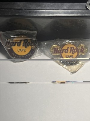 Hard Rock Cafe Boston Collectible Pin & Magnet Set Sealed