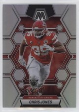 2023 Panini Mosaic Silver Prizm Chris Jones #114 11fq