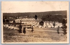 K40 Grayling Michigan Rppc Postcard C1910 125th 126th Infantry Tents 71 K40 Grayling Michigan Rppc Postcard C1910 125th 126th Infantry Tents 71