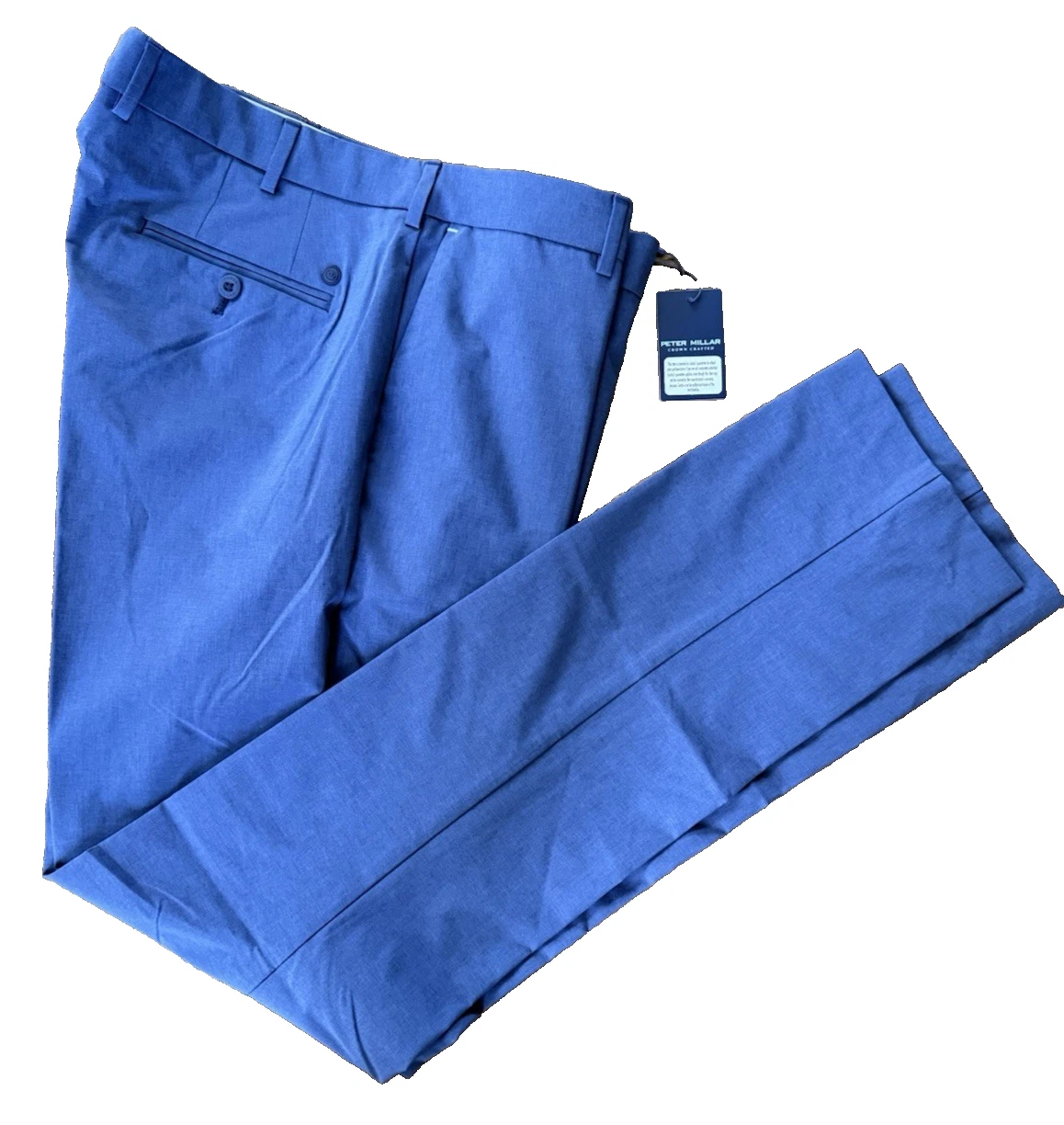 Peter Millar Crown Crafted Surge Performance Trouser Pants Navy Blue 38 34