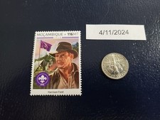 Harrison Ford American actor Indiana Jones 2018 Mocambique Stamp