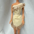 Disney 90s Pocahontas Barbie doll Replacement dress vintage Compass Charm