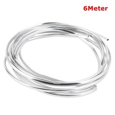 6M Silver Chrome Moulding Trim Strip-Car Door Edge Scratch Guard Protector