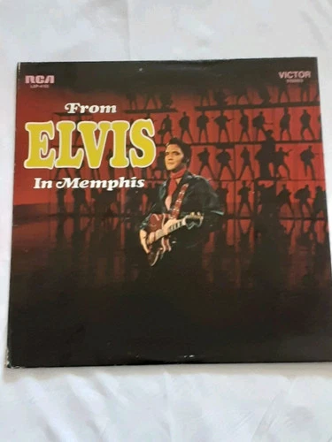 From Elvis in Memphis 1st press orange label vinyl used