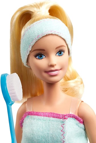 BARBIE WELLNESS SPA BLONDE DOLL / FITNESS DOLL GRL PWR YOU CAN BE ANYTHING TOYS - Picture 15 of 20