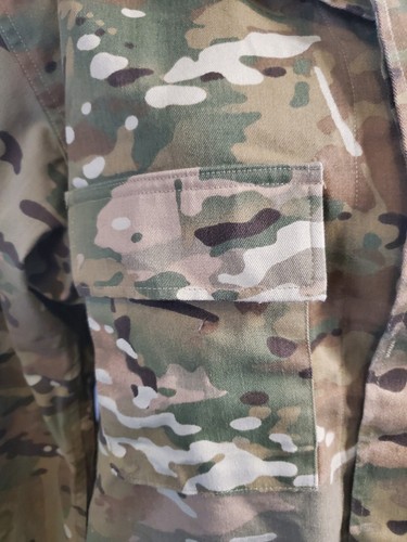 US Military Combat Coat Camo Uniform Shirt Size Medium/ Long Neu ohne Etikett - Bild 3 von 13