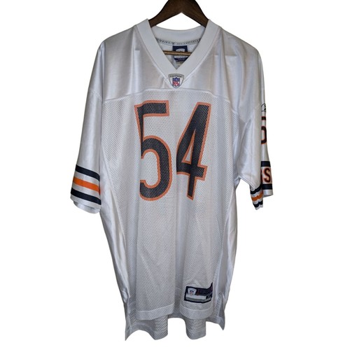 Authentic NFL Brian Urlacher Chicago Bears GSH Reebok Jersey Size XL White #54