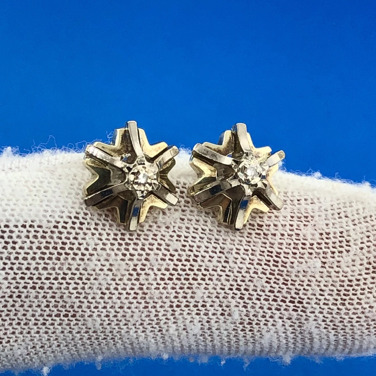6 point star earrings online
