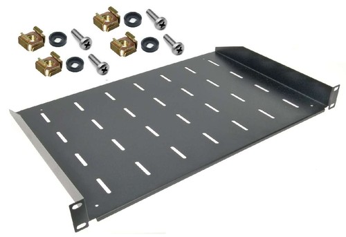 1 HE PROFI Rackablage 30 cm tief 19" Ablage Fachboden Trägereinschub Rack Wanne - 第 1/14 張圖片