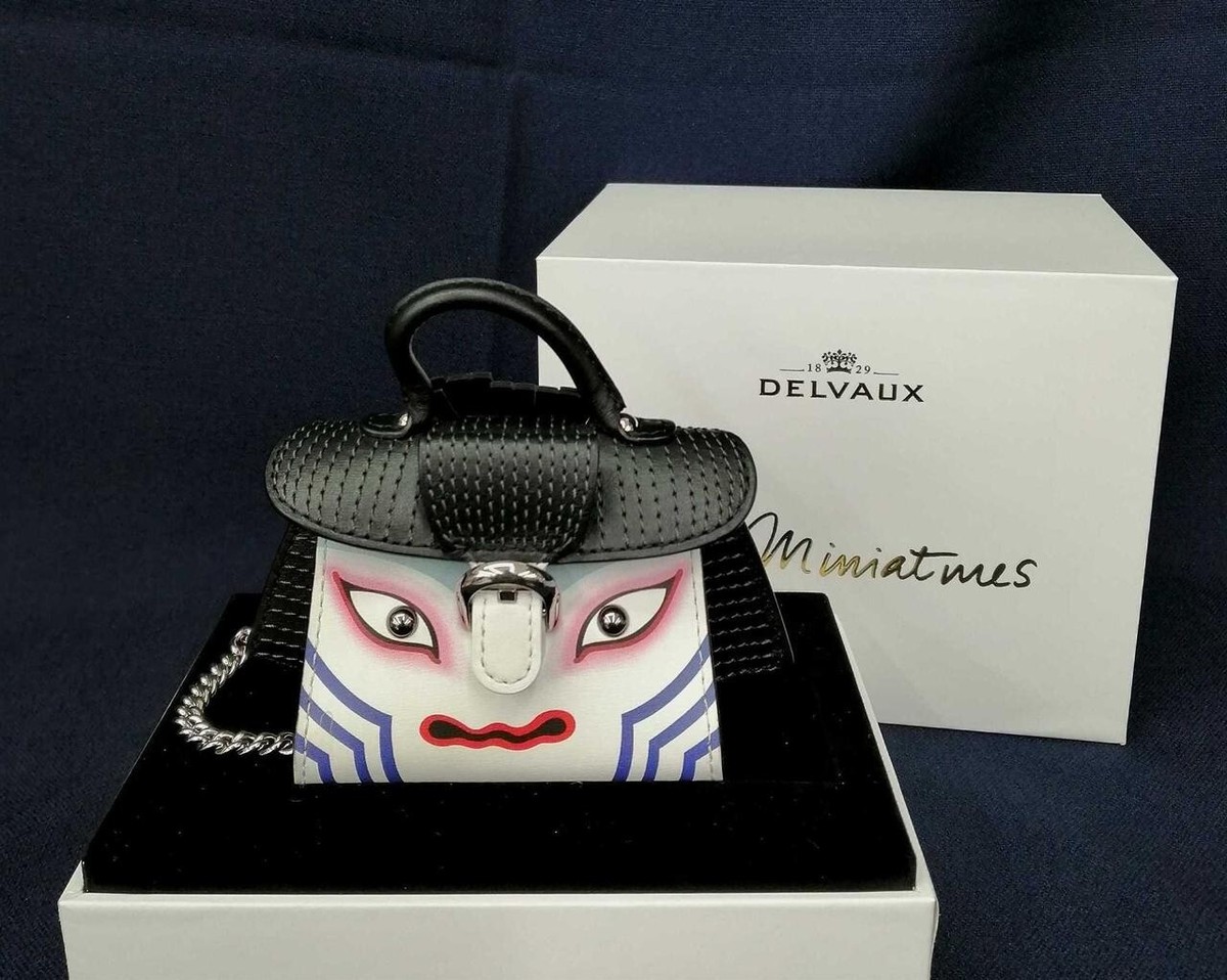 MINT Delvaux Charm Miniature Bag Japan Kabuki Brilliant