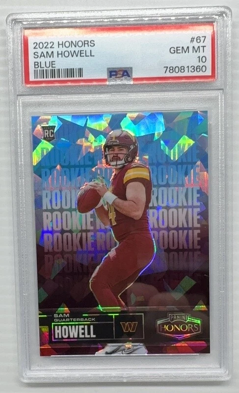 Sam Howell Panini Honors #67 Blue