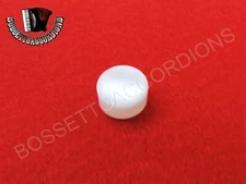 Accordion Buttons White Pearl Slavi 12 x 7.5 (mm)