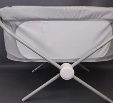 Fisher-Price Portable Baby Crib Soothing View Vibe Bassinet with Multi Color