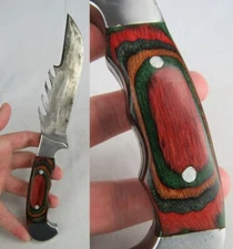 large hunting knife 12 in. Chipaway Cutlery Surgical Steel