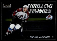 2019-20 O-Pee-Chee Platinum Thrilling Finishes Nathan MacKinnon Colorado
