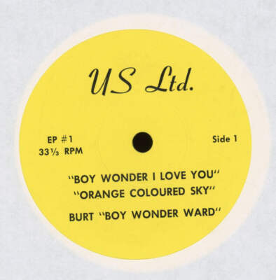 Bob Guy / Burt Boy Wonder Ward Dear Jeepers on U.S. Ltd Teen Halloween Horror 7''