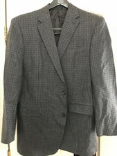 Ralph Lauren Wool Blazer- Houndstooth- Size 44 Long