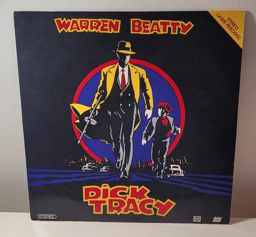 Dick Tracy LaserDisc Warren Beatty Madonna Stereo Extended Play Movie