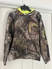 Kids Mossy Oak Pullover Hoodie Size Medium