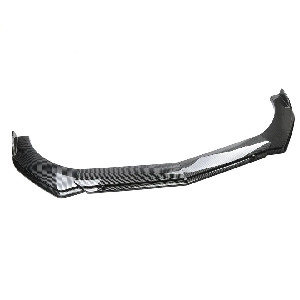 For Toyota	Sienna 2010-2017 Carbon Fiber Front Bumper Lips Spoiler Splitter CT - Изображение 3 из 4