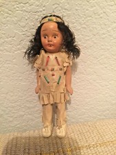 Vintage 5.5" Japan Bisque Native American Indian