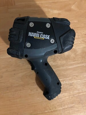 ENERGIZER Hard Case Work Flashlight Rubber Waterproof 4C Battery TUF4C1 - BLACK