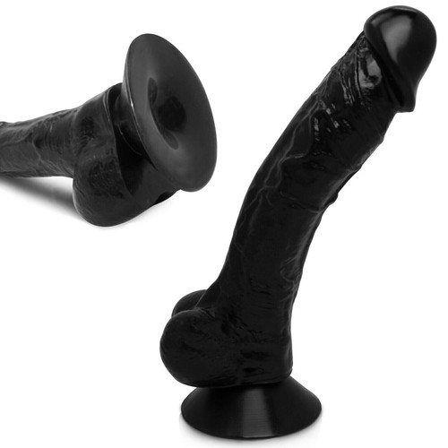 Dildo 8In Realistic Lifelike Big Real Dong Suction Cup Waterproof use Lubricants - Picture 8 of 54