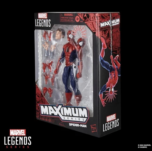 Hasbro Marvel Legends MAXIMUM SERIES SPIDER-MAN 6" IN STOCK