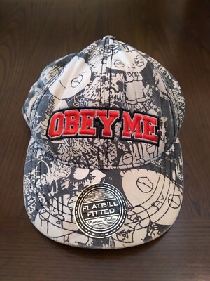 Family Guy Flatbill Fitted OBEY ME , hat Size L/ Xl  display picture 3