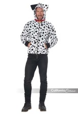 California Costumes Dalmatian Dogs Hoodie Adult Mens Halloween Costume 01455