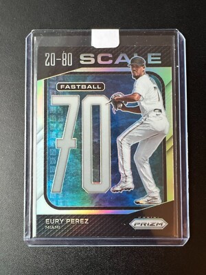 Francisco Alvarez 2023 Panini Prizm Baseball #SC3 - 20-80 SCALE - SILVER PRIZM