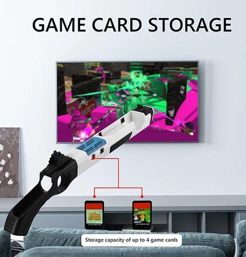 Game Gun Handle Grip for Nintendo Switch Controller Joy - Cons Shooting Joypad - Image 4 of 4