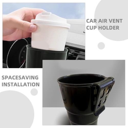 2 Pcs Car Cup Holder Girl All Purpose Expander for Absorbent Coasters - 第 4/12 張圖片