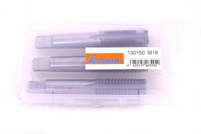 GARANT Hand-Gewindebohrer Satz 3-Gang Unbeschichtet 130150 M18 ISO 2 6H - Bild 1 von 3